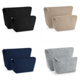 Vilten accessoires tasje