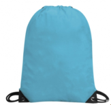 Rugzakje met koord licht blue