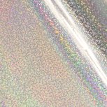 Foil Silver iridescent speckled pattern