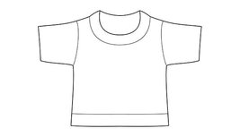 mini shirt white no label