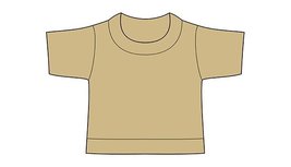 mini shirt khaki no label