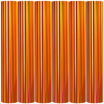 Teckwrap Holographic Pumpkin Orange