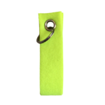 Vilten sleutelhanger neon geel