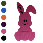 Paashaasje voor bestek hot pink