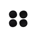 4 zwarte dopjes 