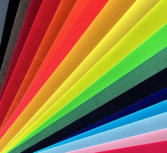 Flockfolie pakket klein 20x30cm 24 kleuren