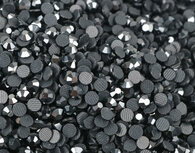 Rhinestones ss10 Jet hematite