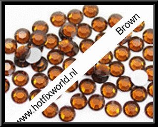 Rhinestones ss6 Brown