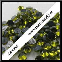 Rhinestones ss10 Olivine