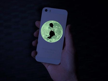 Silhouette printable glow in the dark