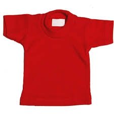 mini shirt rood no label