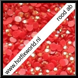 Resin ss6 rood AB 1000 stuks