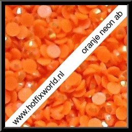 Resin ss6 oranje AB 1000 stuks