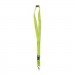 Keycord neon yellow 2cm