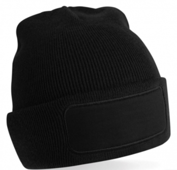 Beanie muts zwart 