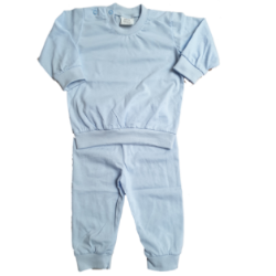 Baby pyjama licht blauw 