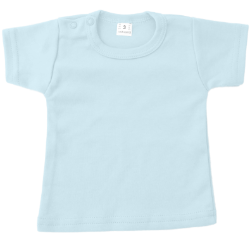 Baby shirts korte mouwen licht blauw
