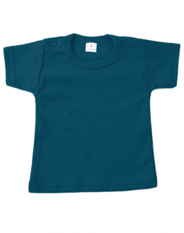 Baby shirts korte mouwen petrol