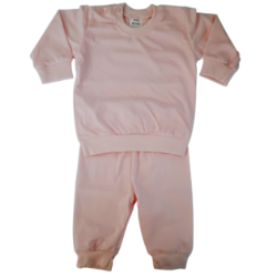 Baby pyjama licht roze