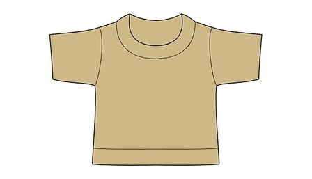 mini shirt khaki no label