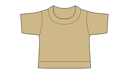 mini shirt khaki no label