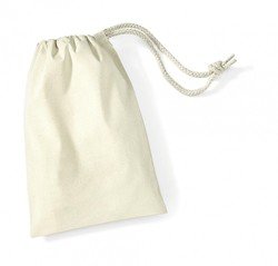 cotton stuff bag naturel  (in 3 maten)