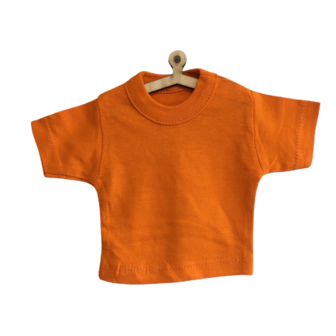 Mini tshirt oranje no label