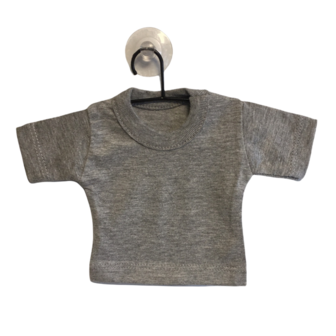 mini shirt grey heather no label