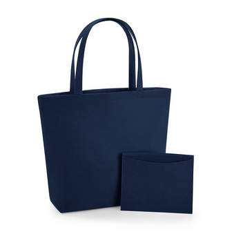 Vilten shopper navy