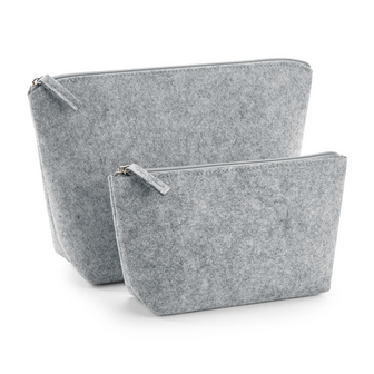 Vilt accessoires tasje grey maat S