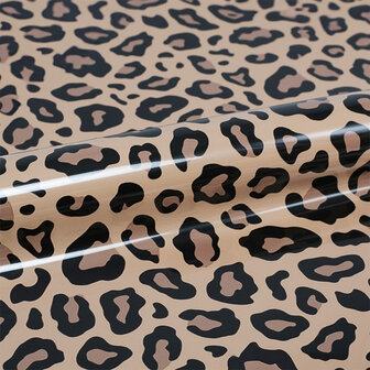 Siser easy patterns leopard tan