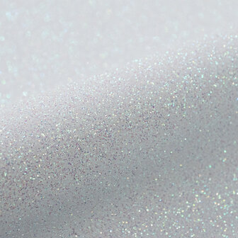 Siser Moda Glitter 2 Rainbow White G0105