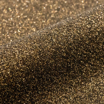 Siser Moda Glitter 2 Black Gold G0076