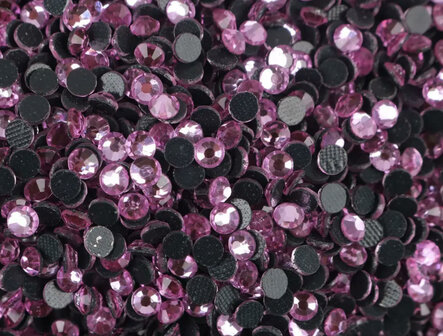 Rhinestones ss6 L.roze