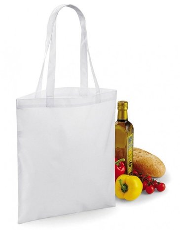 Sublimatie shopper naturel 38 x 42 cm