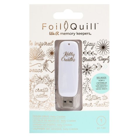 Foil quill usb Kelly creates