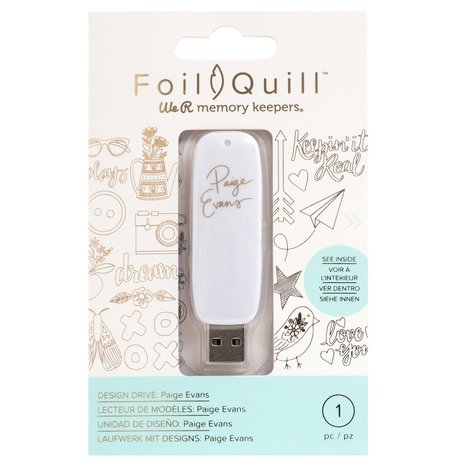 Foil quill usb Paige Evans