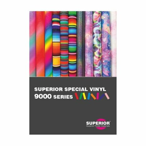 Kleurenkaart Superior special vinyl 9000 series